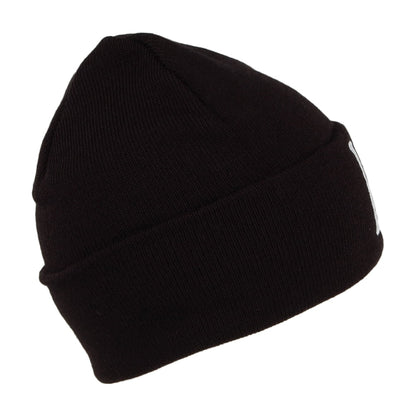 Levi's Hats Serif Logo Cuffed Beanie Hat - Black