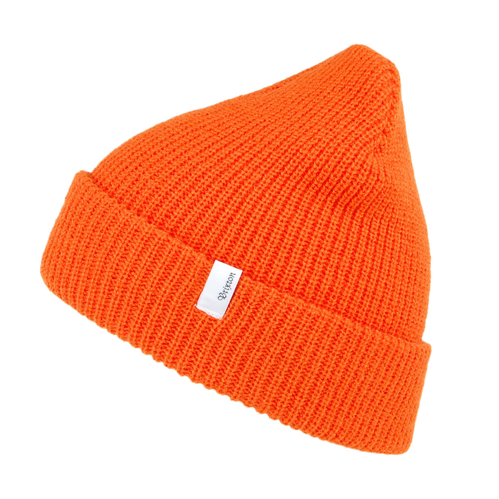 Brixton Hats Birch Beanie Hat - Orange