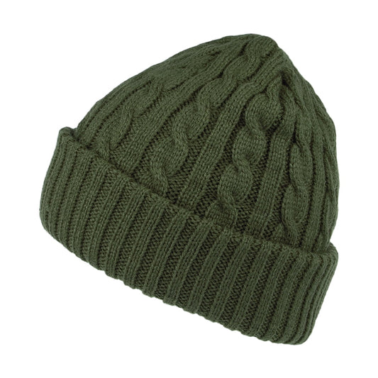 Barbour Hats Balfron Knit Beanie Hat - Olive