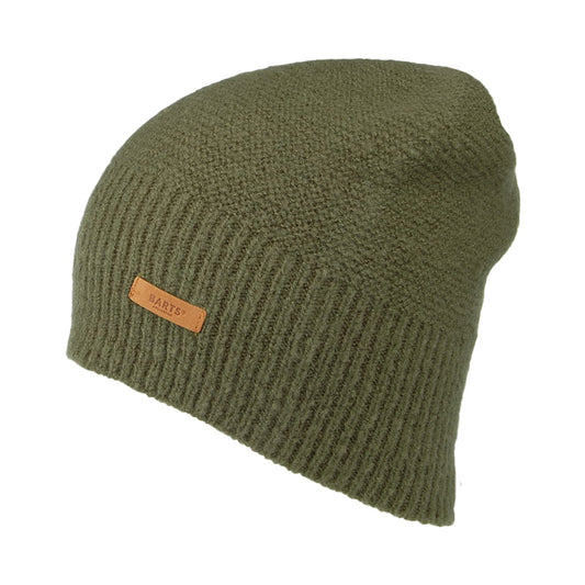 Barts Hats Irida Slouchy Beanie Hat - Army Green