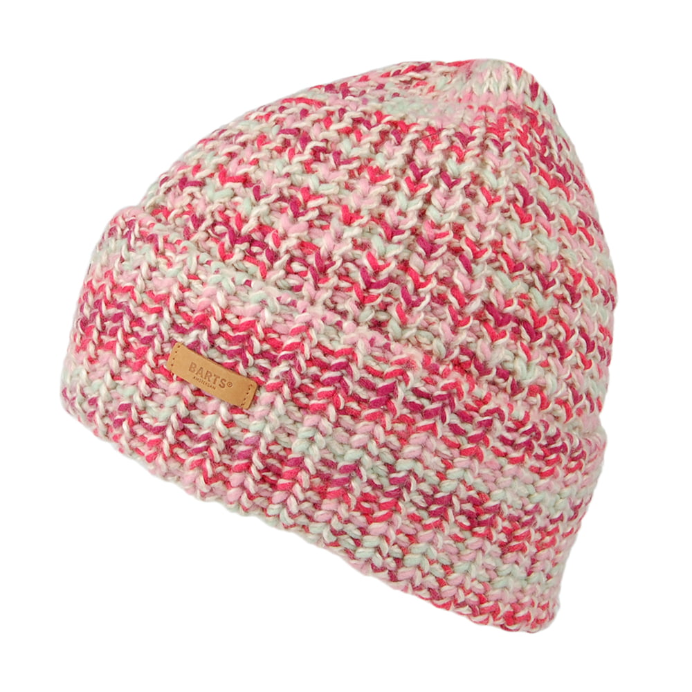 Barts Hats Amelyn Space Dyed Beanie Hat - Pink-Mint