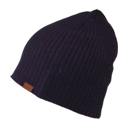 Barts Hats Levir Slouch Beanie Hat - Navy Blue