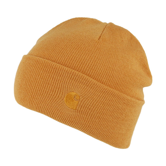 Carhartt WIP Hats Chase Cuffed Beanie Hat - Wheat