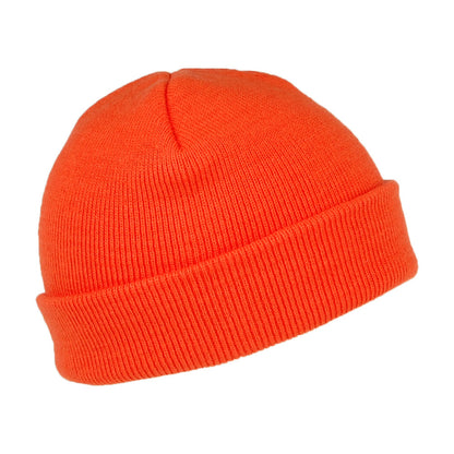 Carhartt WIP Hats Stratus Short Watch Beanie Hat - Orange