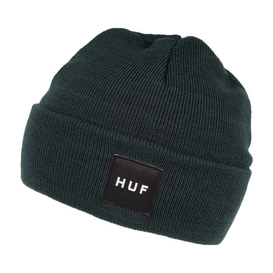 HUF Box Logo XX Beanie Hat - Navy Blue