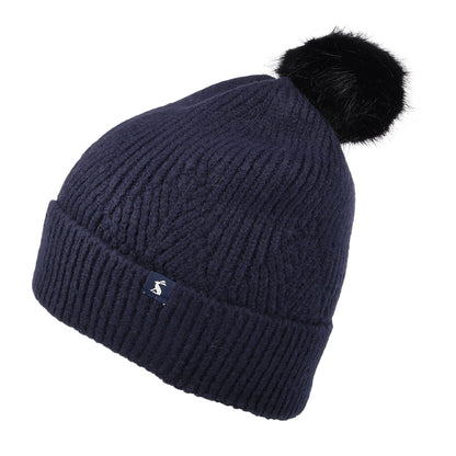 Joules Hats Thurley Bobble Hat - Navy Blue
