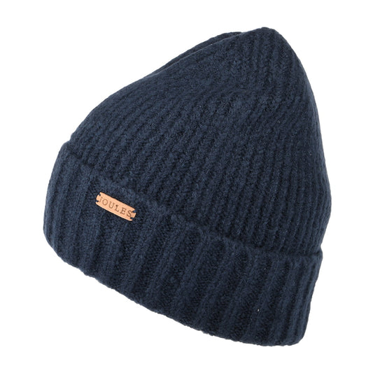 Joules Hats Bamburgh Beanie Hat - Navy Blue