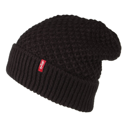 Levi's Hats Classic Knit Beanie Hat - Black
