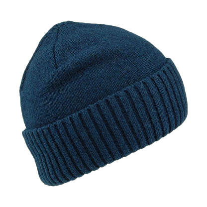 Patagonia Hats Tube View Brodeo Recycled Wool Beanie Hat - Blue