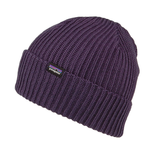 Patagonia Hats Fishermans Rolled Beanie Hat - Purple