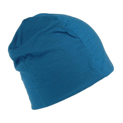 Patagonia Hats Overlook Merino Wool Mix Beanie Hat - Blue