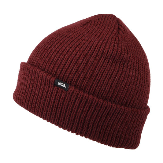 Vans Hats Womens Core Basic Beanie Hat - Wine