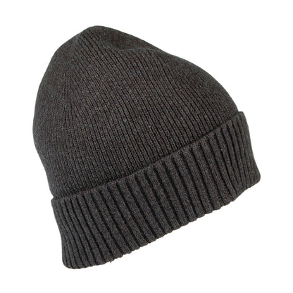 Tommy Hilfiger Hats Pima Essential Flag Cotton Cashmere Beanie Hat - Grey