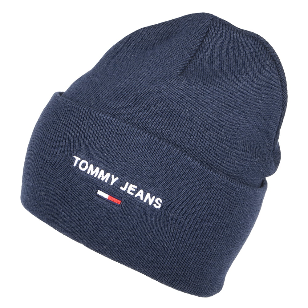 Tommy Hilfiger Hats TJM Sport Beanie Hat - Navy Blue