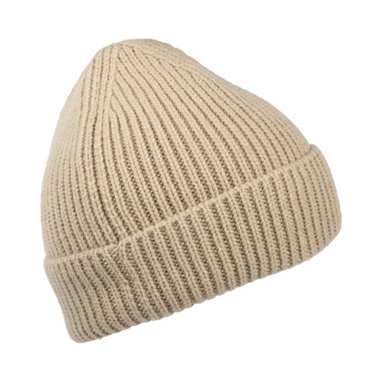 The North Face Hats TNF Logo Box Cuffed Fisherman Beanie Hat - Khaki
