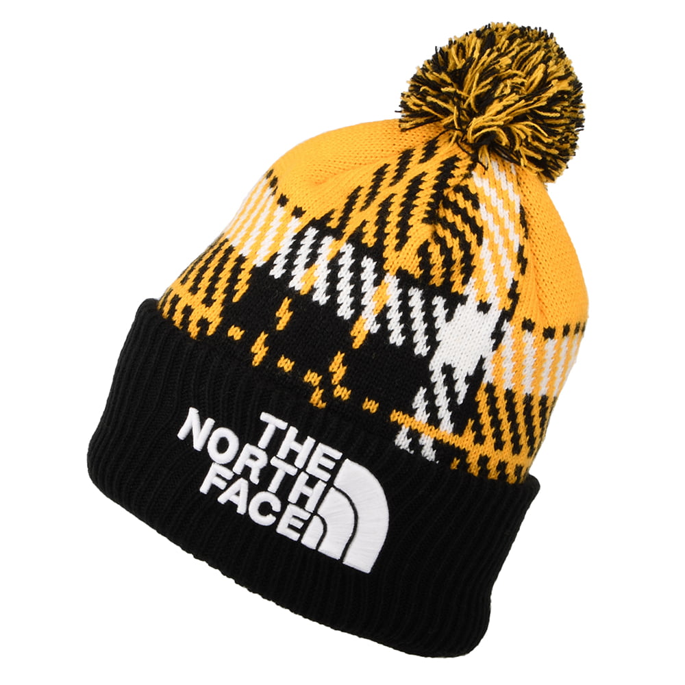 The North Face Hats Retro TNF Pom Bobble Hat - Yellow-Black