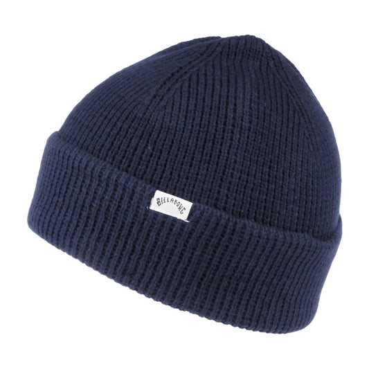 Billabong Hats Bower Short Beanie Hat - Navy Blue