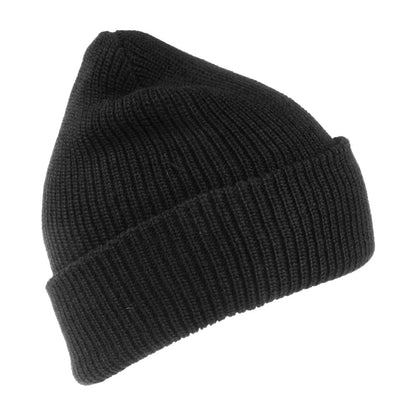 Billabong Hats Arch Slouchy Cuff Knit Beanie Hat - Black