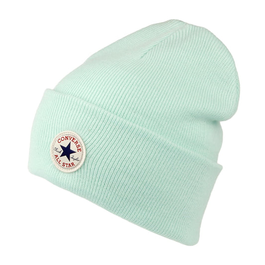 Converse Chuck Taylor Tall Cuffed Beanie Hat - Mint