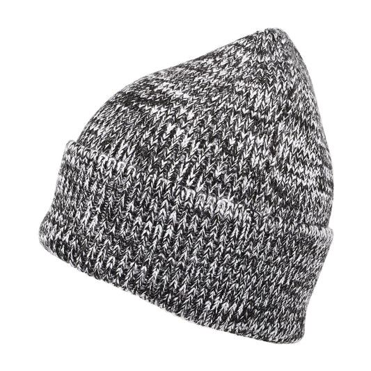 New Balance Hats Watchman Heathered Beanie Hat - Black Heather