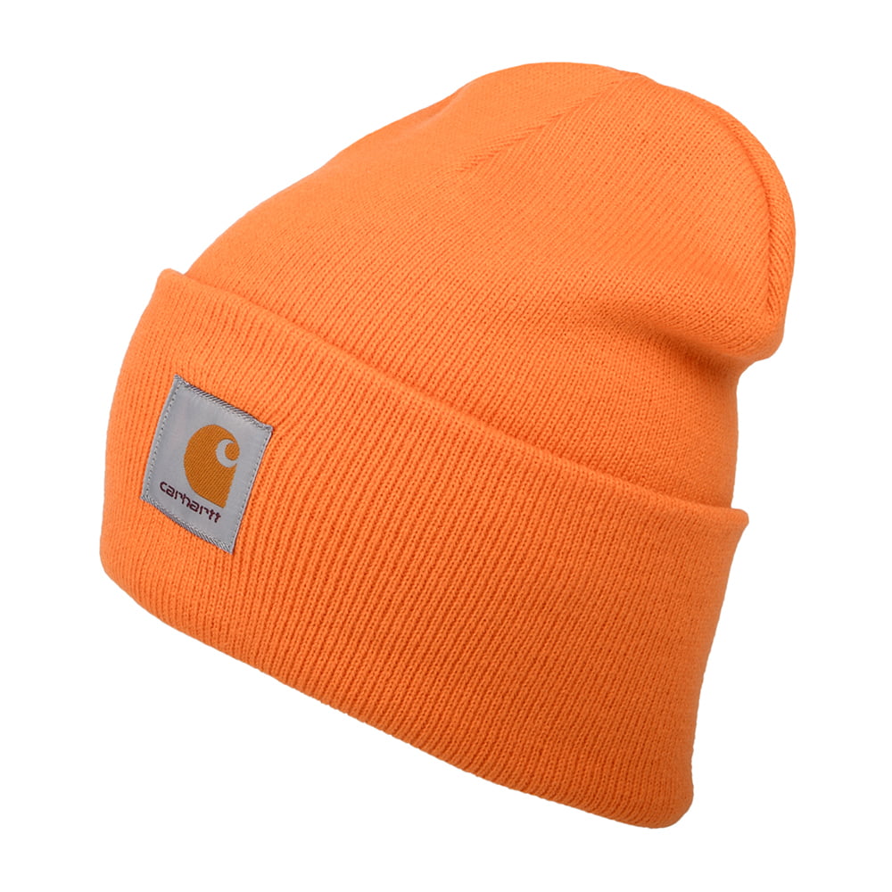 Carhartt WIP Hats Watch Cap Beanie Hat - Light Orange