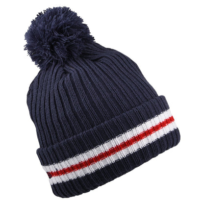 New Era Rugby Football Union Bobble Hat - Heritage - Navy Blue
