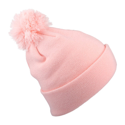 New Era Womens Rugby Football Union Cuff Bobble Hat - Pink