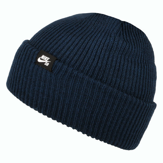 Nike SB Hats Fisherman Cuffed Beanie Hat - Navy Blue