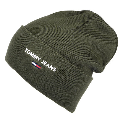 Tommy Hilfiger Hats TJM Sport Beanie Hat - Dark Olive