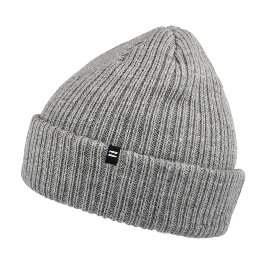 Billabong Hats Arcade Cuffed Beanie Hat - Heather Grey
