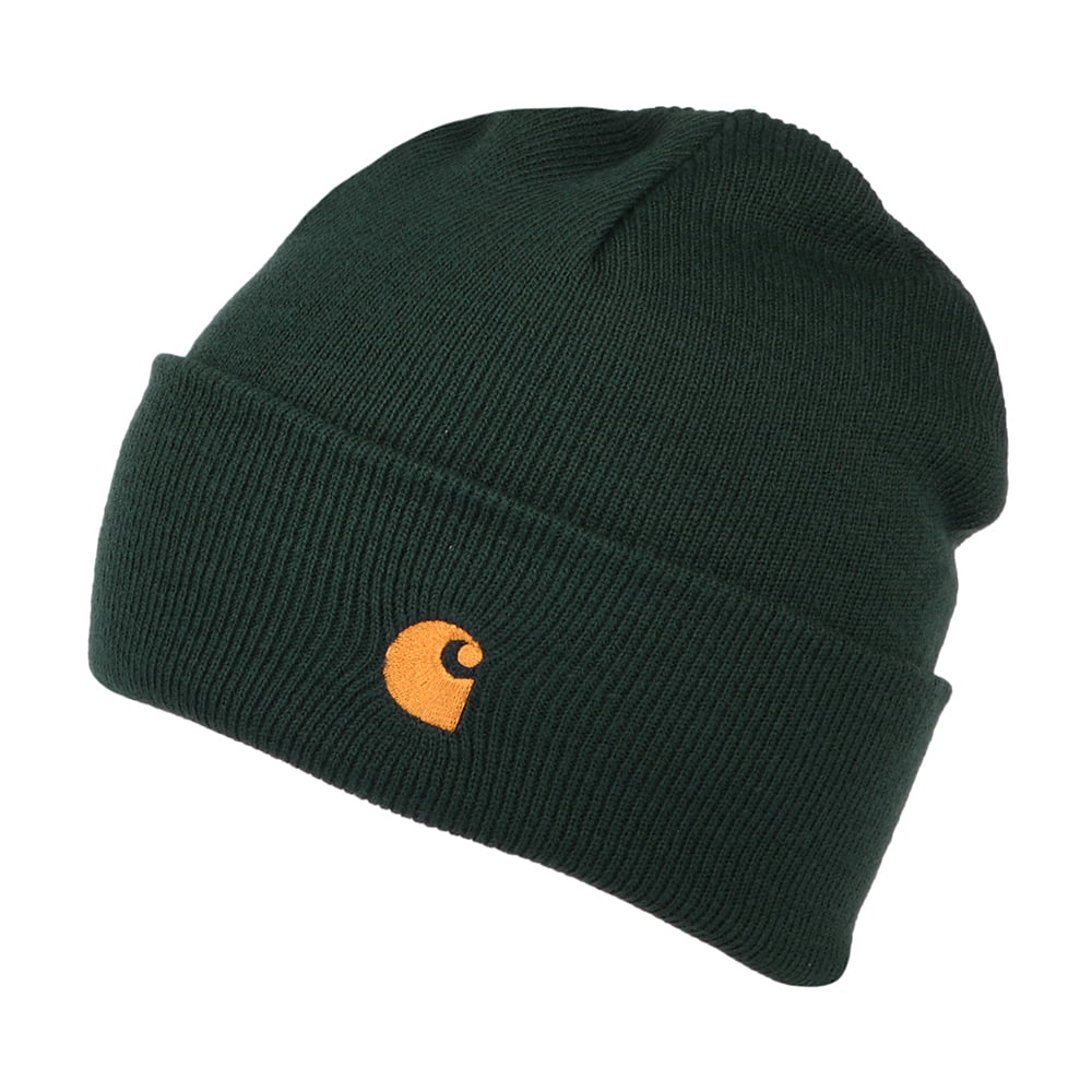 Carhartt WIP Hats Chase Cuffed Beanie Hat - Forest