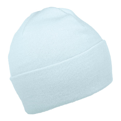 Levi's Hats Tonal Batwing Embroidery Slouchy Beanie Hat - Light Blue