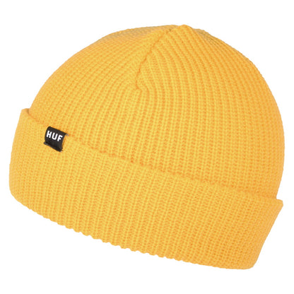 HUF Usual Fisherman Beanie Hat - Canary Yellow
