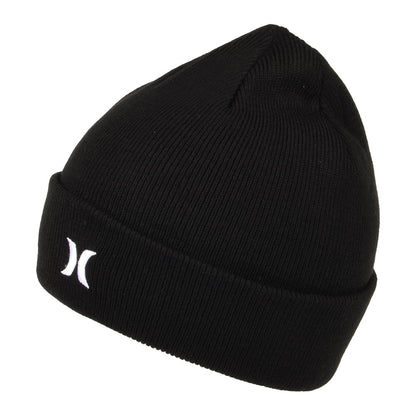 Hurley Hats Icon Cuff Beanie Hat - Black