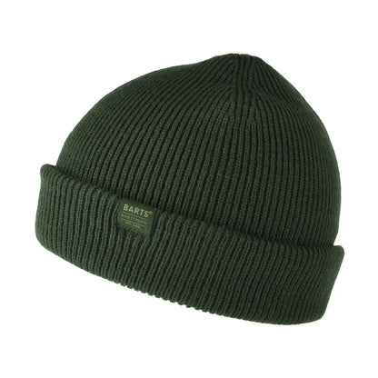 Barts Hats Kinyeti Fisherman Beanie Hat - Army Green