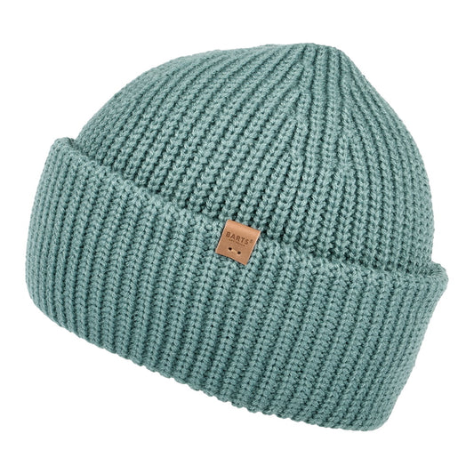 Barts Hats Derval Cuffed Beanie Hat - Jade