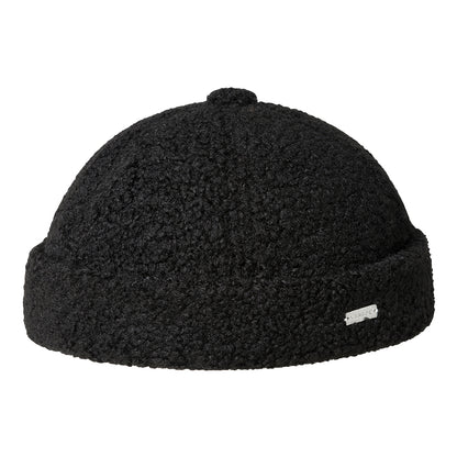Kangol Plush Docker Beanie Hat - Black