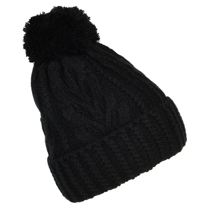 Timberland Hats Cable Knit Premium Bobble Hat - Black