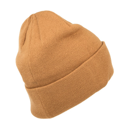 Timberland Hats Tonal 3D Embroidery Beanie Hat - Wheat