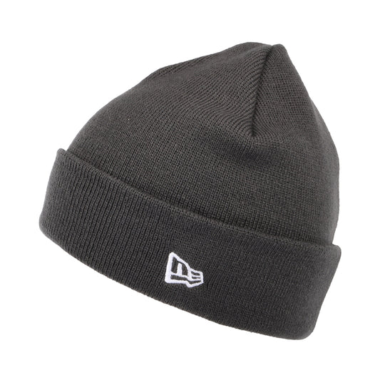 New Era NE Pop Short Cuff Beanie Hat - Graphite