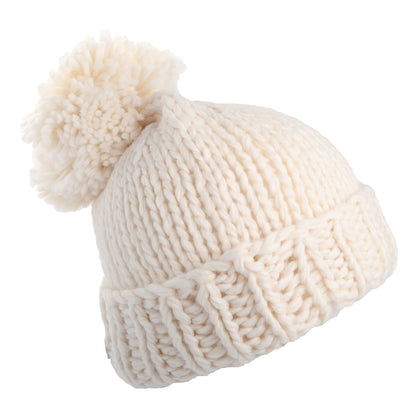 The North Face Hats Womens City Coziest Bobble Hat - White