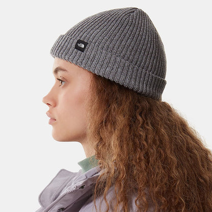 The North Face Hats TNF Recycled Fisherman Beanie Hat - Heather Grey