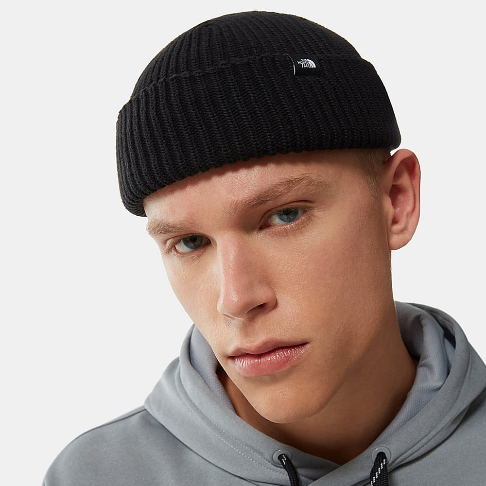 The North Face Hats TNF Recycled Fisherman Beanie Hat - Black