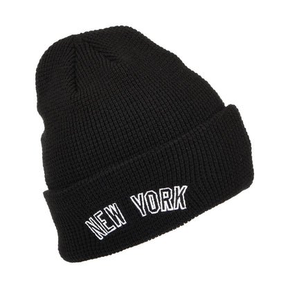 New Era New York Yankees Cuff Beanie Hat - MLB Pop Outline - Black