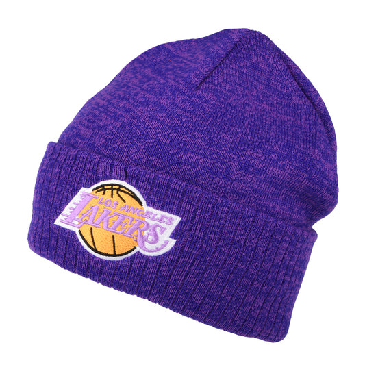 Mitchell & Ness L.A. Lakers Beanie Hat - NBA Fandom Knit HWC - Purple