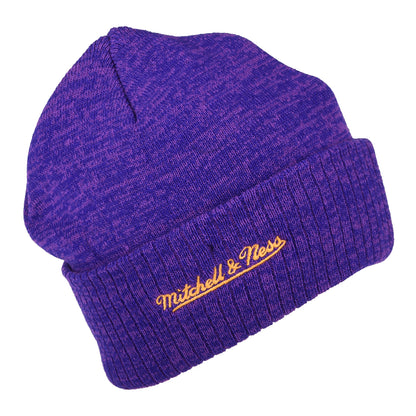 Mitchell & Ness L.A. Lakers Beanie Hat - NBA Fandom Knit HWC - Purple