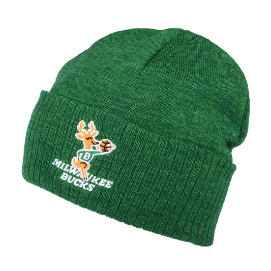 Mitchell & Ness Milwaukee Bucks Beanie Hat - NBA Fandom Knit HWC - Green