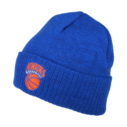Mitchell & Ness New York Knicks Beanie Hat - NBA Fandom Knit HWC - Royal Blue