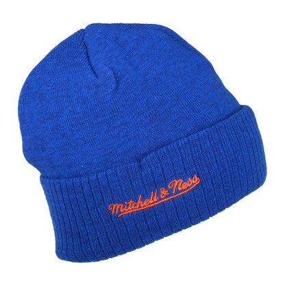 Mitchell & Ness New York Knicks Beanie Hat - NBA Fandom Knit HWC - Royal Blue