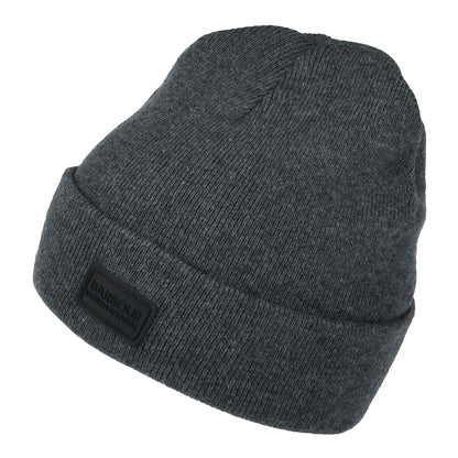 Barbour International Sensor Knit Beanie Hat - Grey